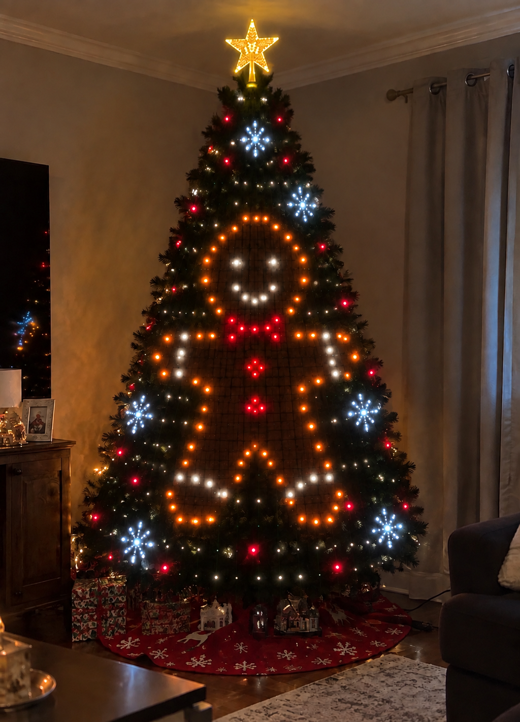 LumaTree™ Pixel Glow Curtain